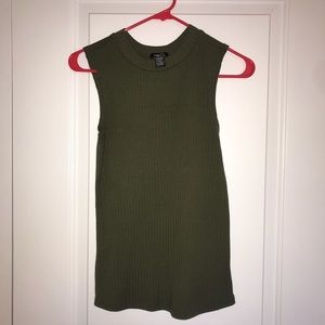 Soft Olive Green Tank Top